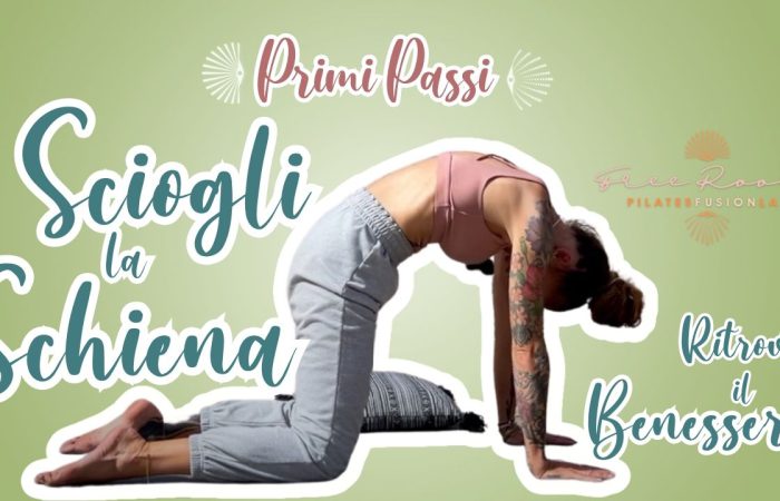 Lezioni gratis pilates Sciogli la schiena