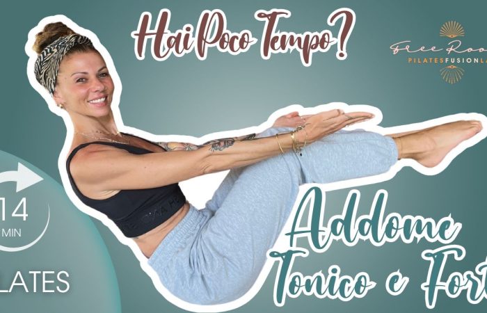 14 min PILATES | Addome tonico e forte!